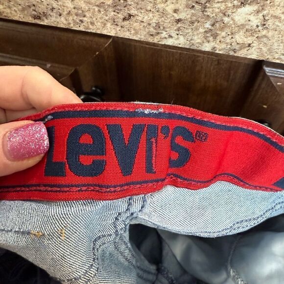 Levi's Boys Size 8 Adjustable Elastic Waist Jeans - Picture 4 of 7